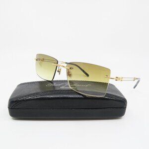 Paul Vosheront PV 637S C1 23K Gold Plated Gold and Silver Unisex New Sunglasses.
